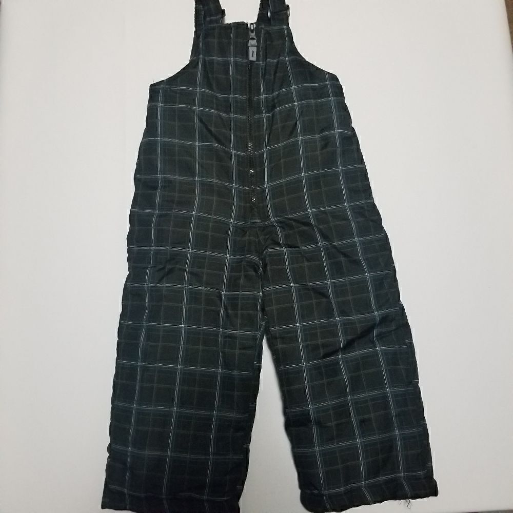 Circo Snow Jumper/Ski Overall, Blk.Plaid, sz,2T